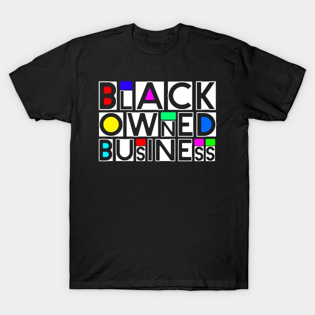 black owned 7 T-Shirt by medo art 1